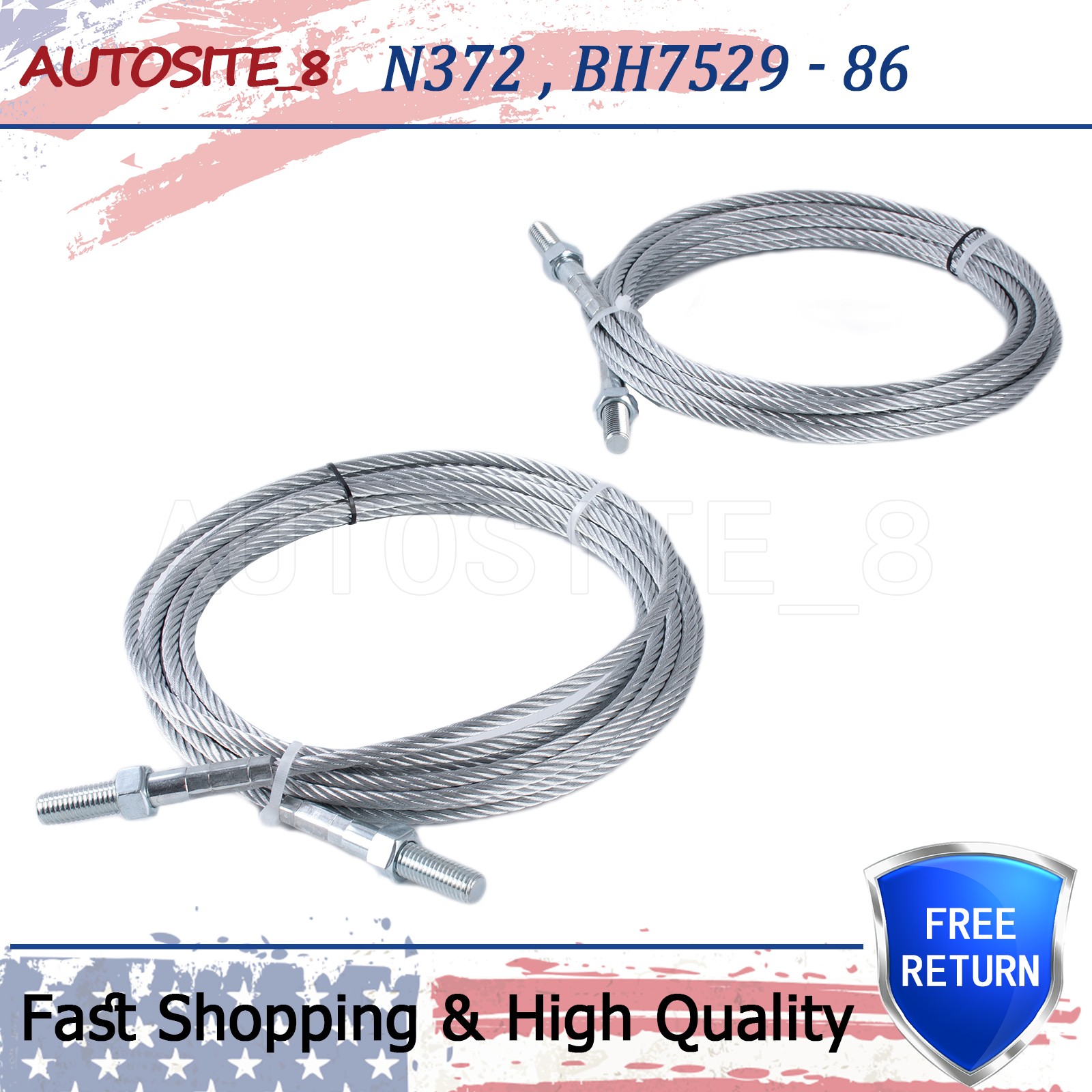N372 / BH7529 - 86 2set New Rotary Lift Equalizer Cables For Model SPO10