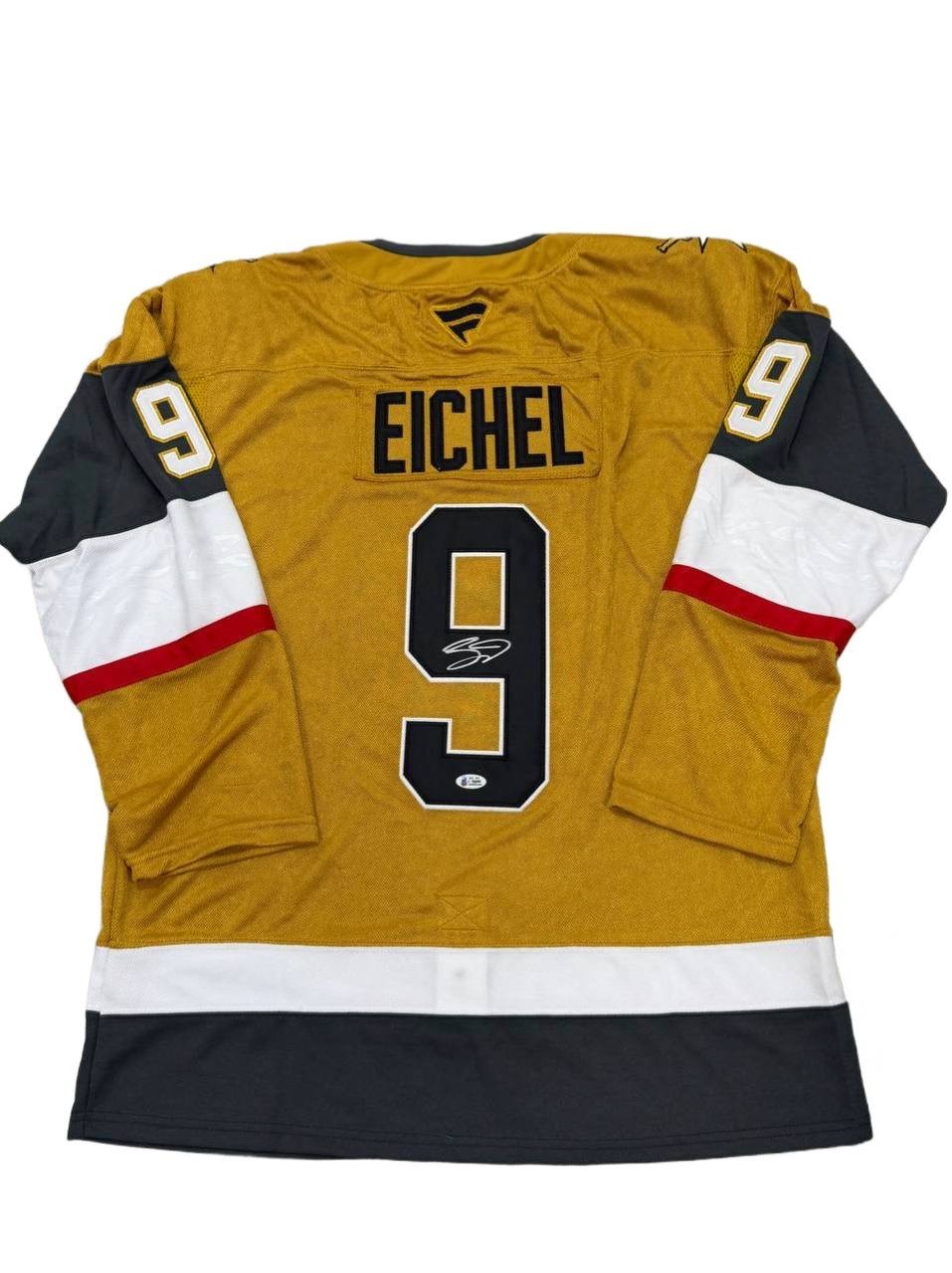 Jack Eichel Signed Vegas Golden Knights #9 Jersey Autographed NHL Hockey BAS COA