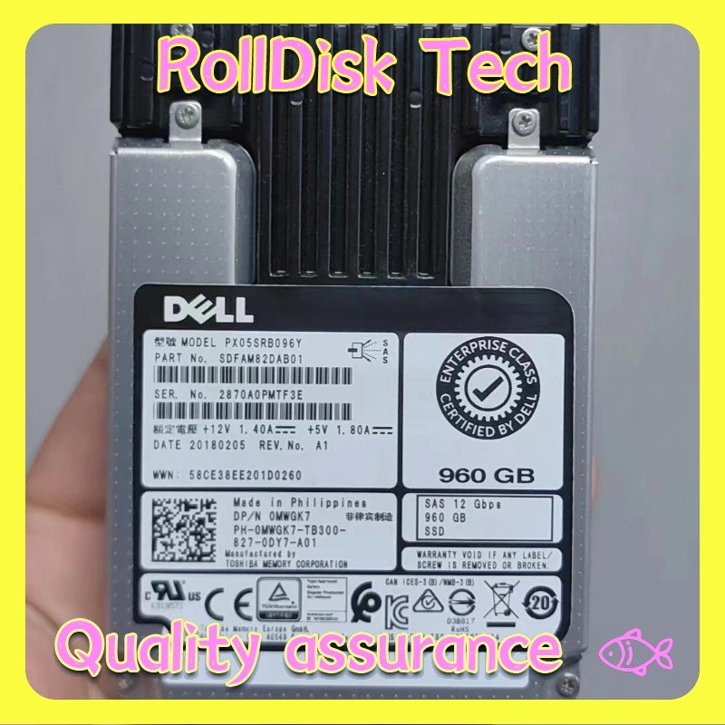 NEW MWGK7 0MWGK7 DELL PX05SRB096Y 960GB 2.5\