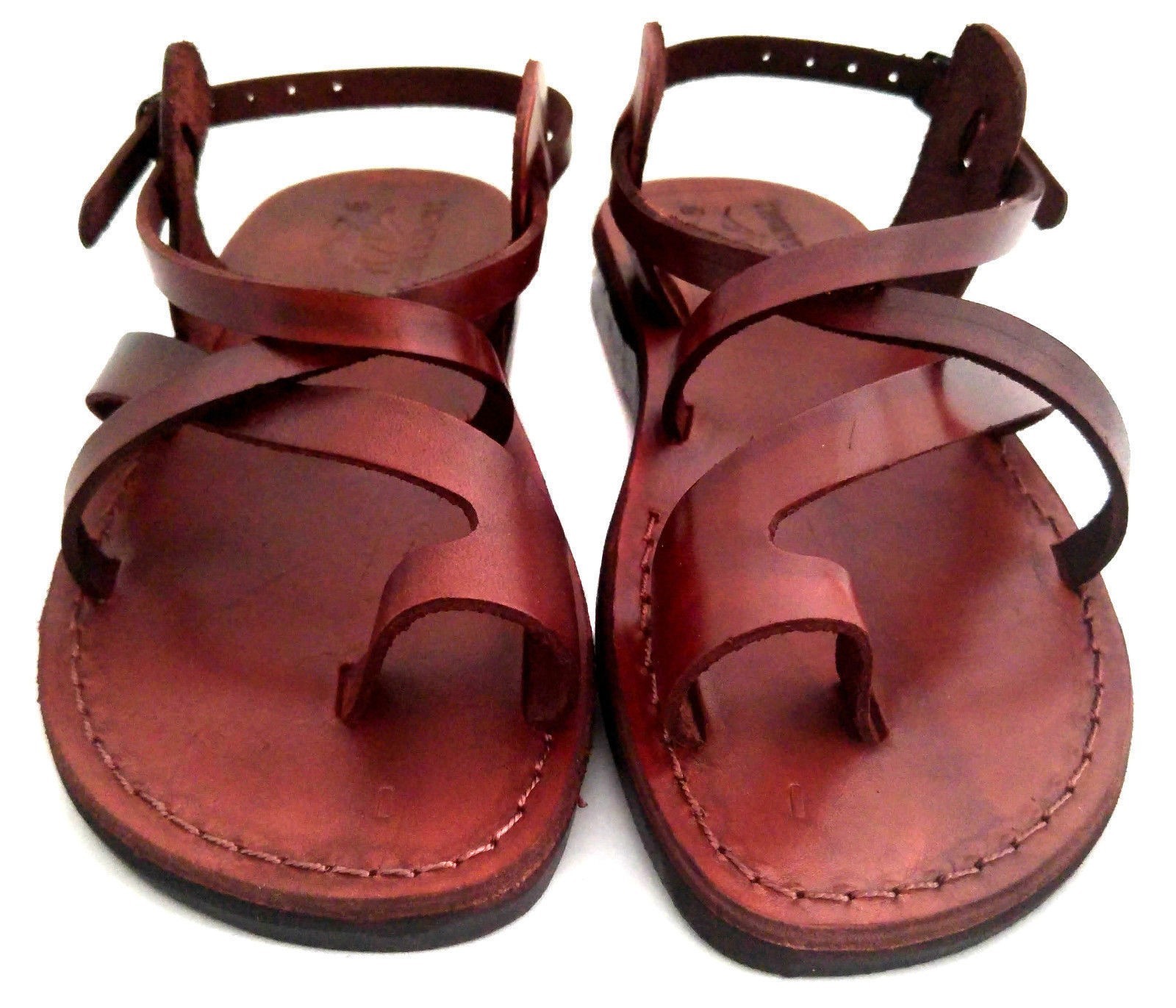 Classic Style Original Leather Biblical Jesus Sandals from Jerusalem