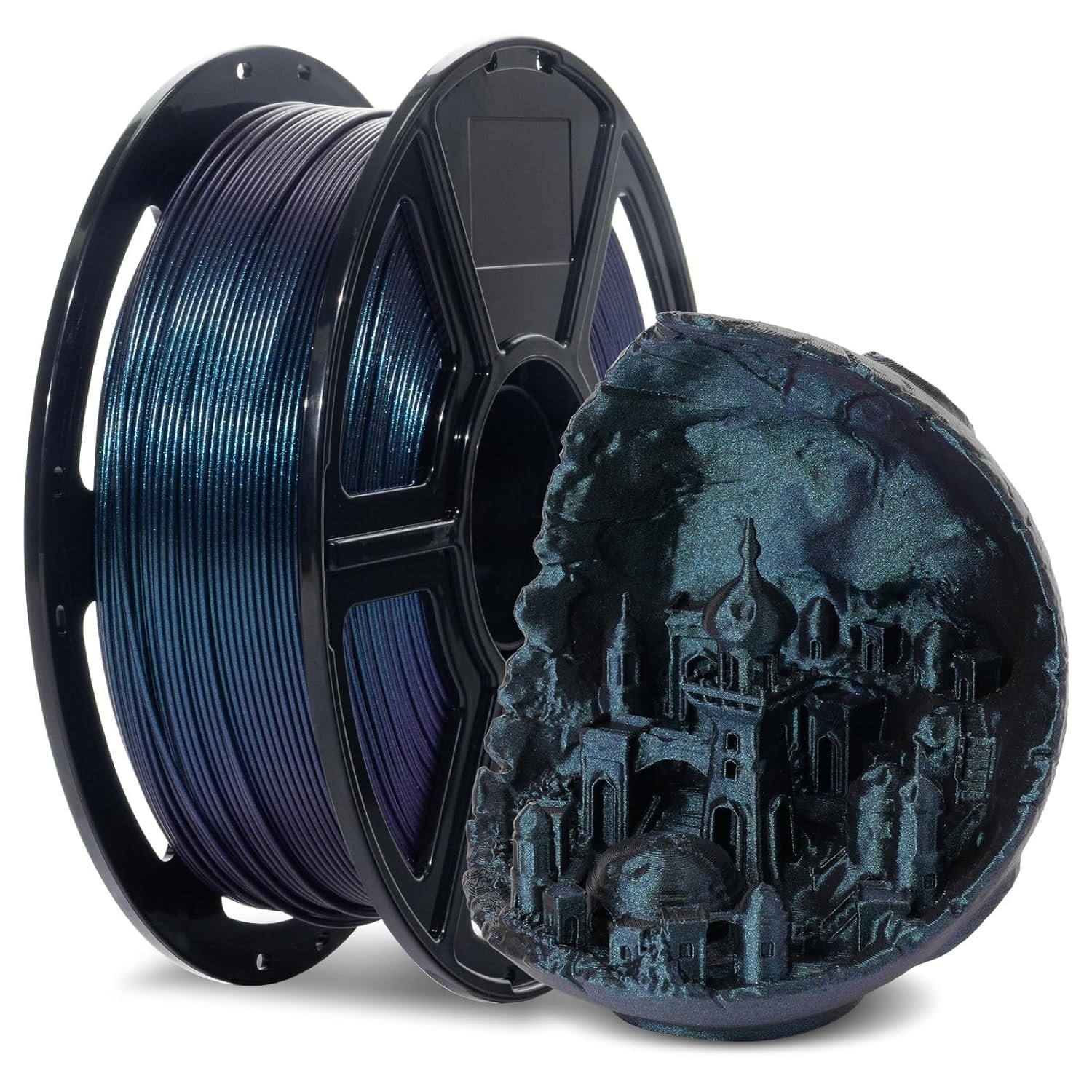 FLASHFORGE 3D Printer Filament Rapid PLA Filament 1.75mm 1KG Max500mm/s Printing