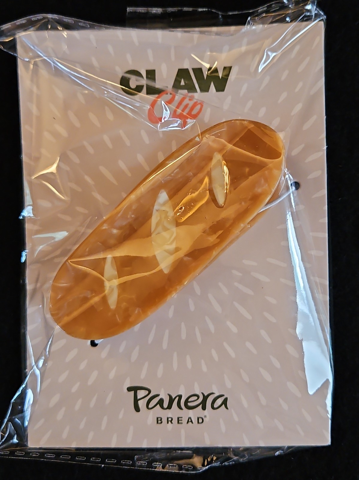 🥖 Brand New & Sealed, Very Limited Edition Panera Claw Clip, Baguette 🥖