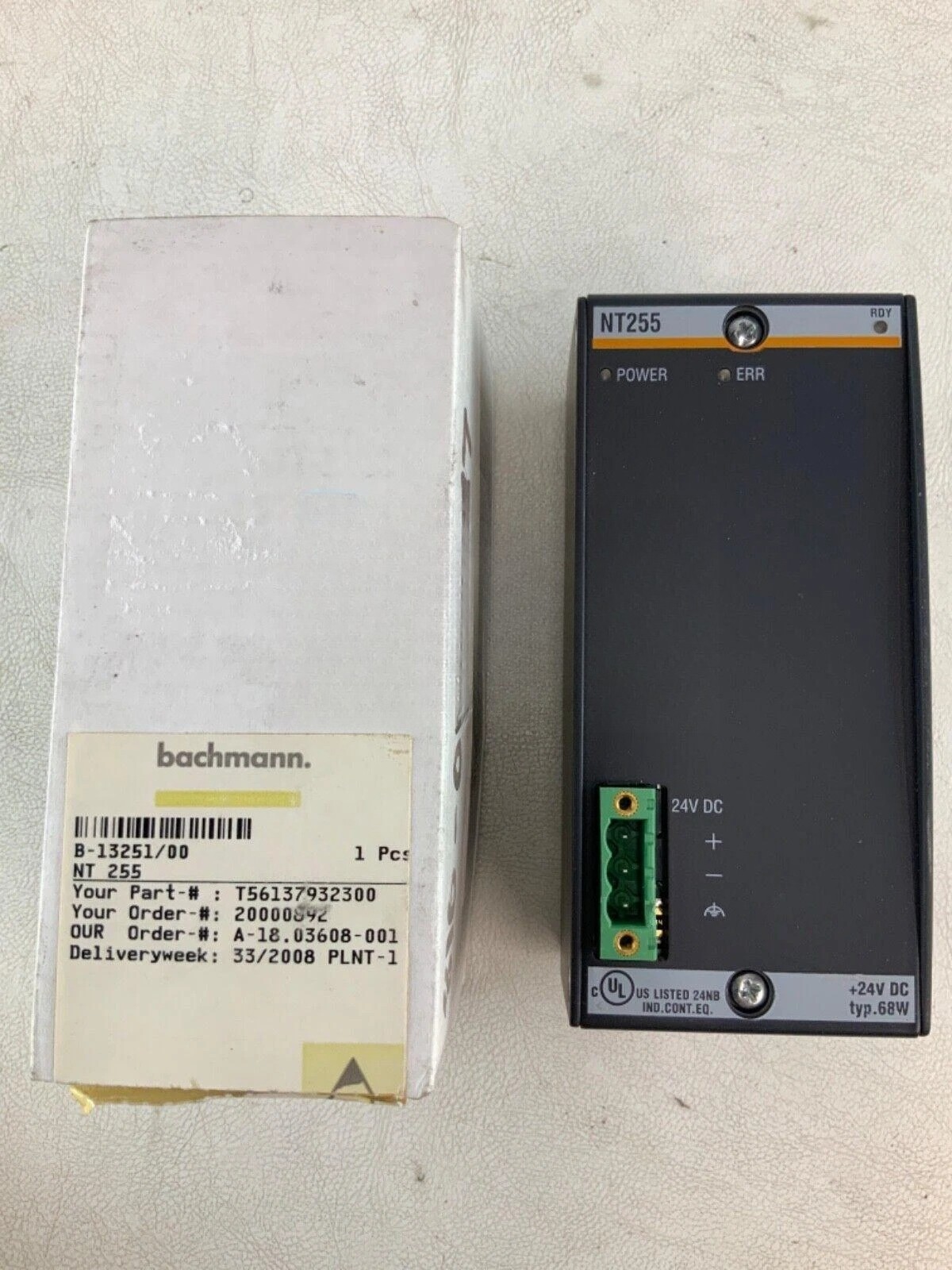 ONE NEW- Bachmann NT255 ONE NEW- Bachmann NT255