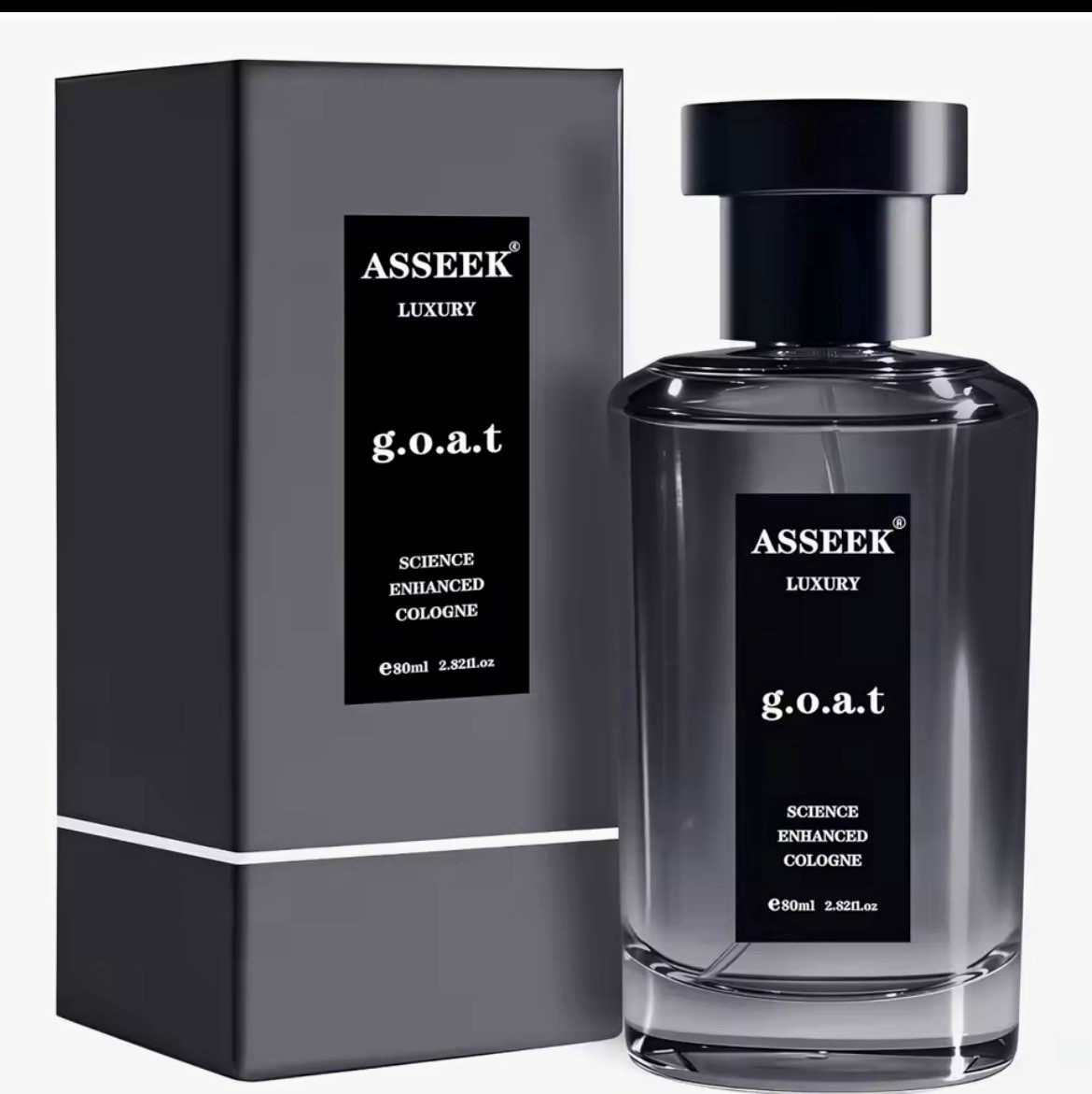 ASSEEK g.o.a.t Eau de Cologne Spray 80ml 2.82 fl oz Regular Size