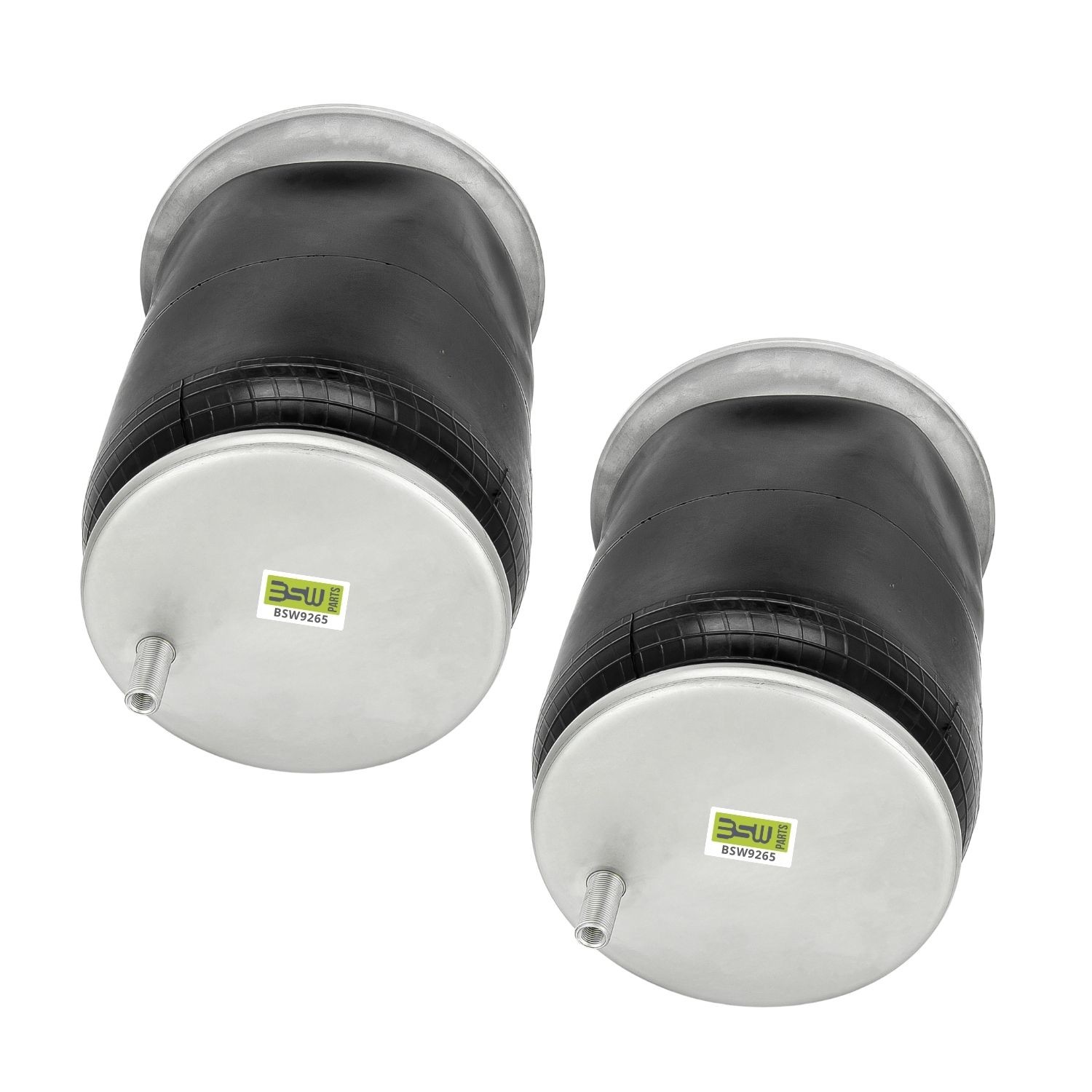 BSWParts 2 PCS Trailer Air Spring Bag Replaces W01-358-9265, 1R12-375, S-20124