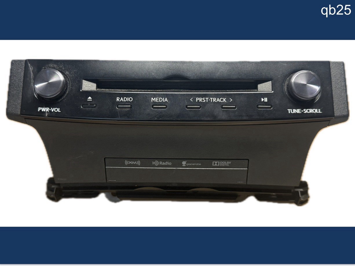 2014-2017 Lexus IS250 IS200T IS350 XM HD Radio Head Gracenote 86130-53011 P10433