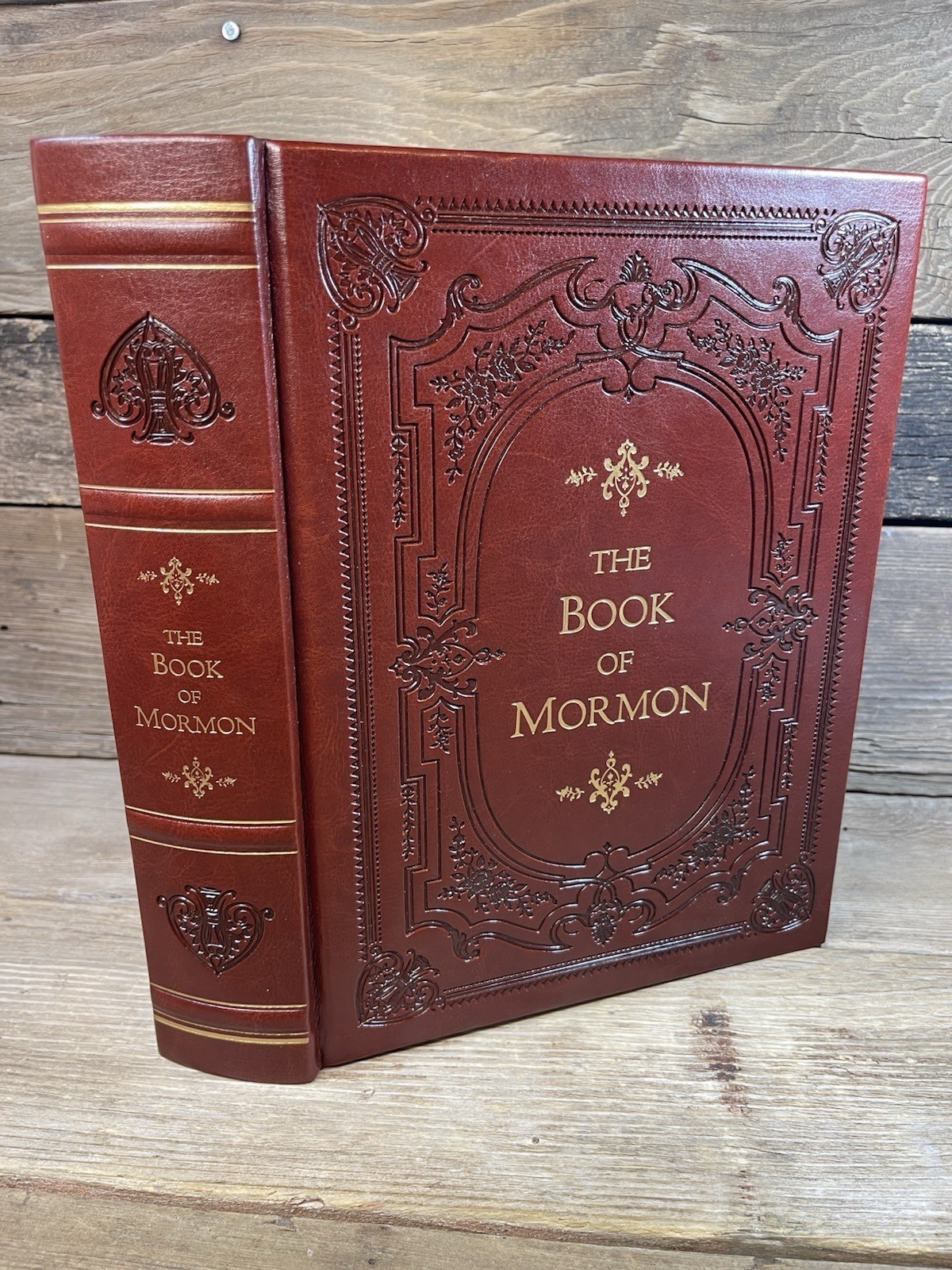 The Book of Mormon Minerva Teichert Illustrated Deluxe Boxed 2001 Deseret