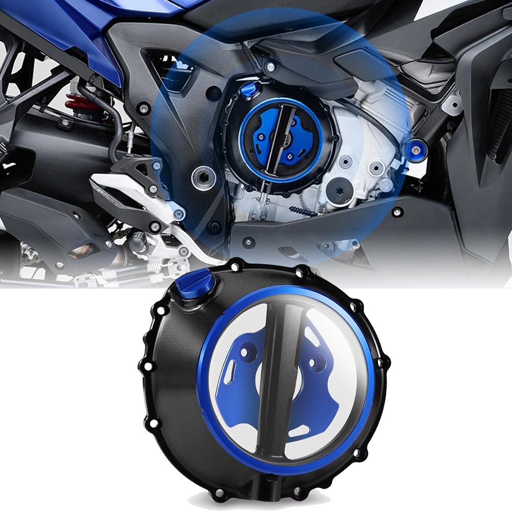 For BMW S1000R S1000RR S1000XR M1000R XR Motorcycle CNC Transparent Clutch Cover