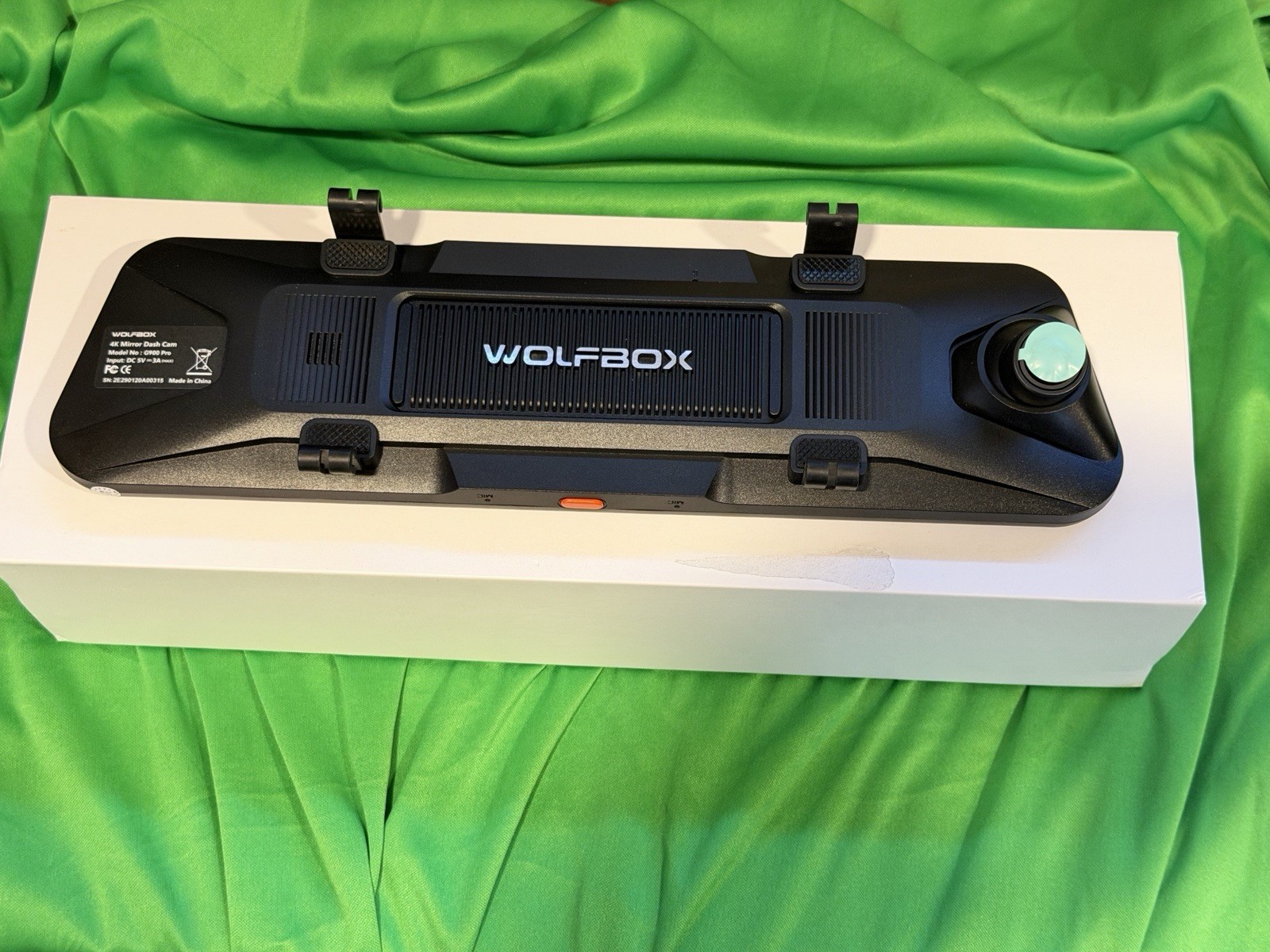 NEW Wolfbox G900Pro 12MP Rear View Mirror Dash Cam NEW Wolfbox G900Pro 12MP Rear View Mirror Dash Cam