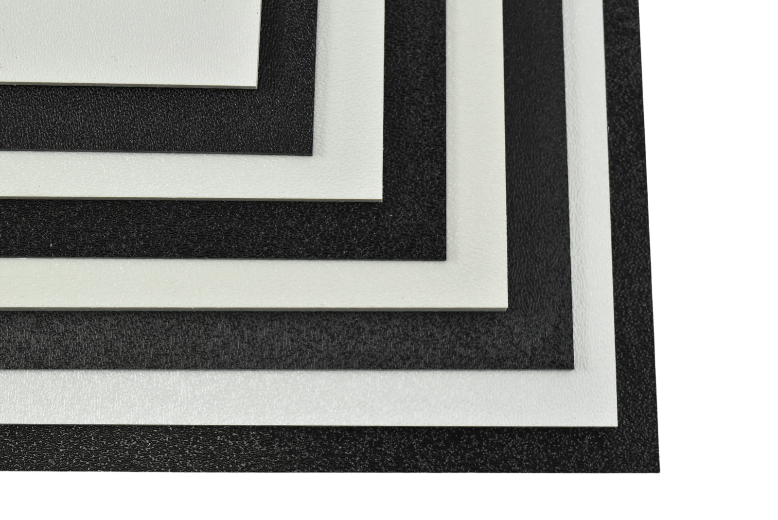 BuyPlastic Black ABS (Haircell Texture) Plastic Sheet  1/16