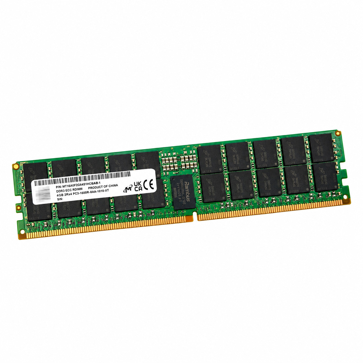 Micron MTC40F2046S1RC48BA1 DDR5 64GB (1x64GB) 4800MHz RDIMM ECC Server Memory Micron MTC40F2046S1RC48BA1 DDR5 64GB (1x64GB) 4800MHz RDIMM ECC Server Memory