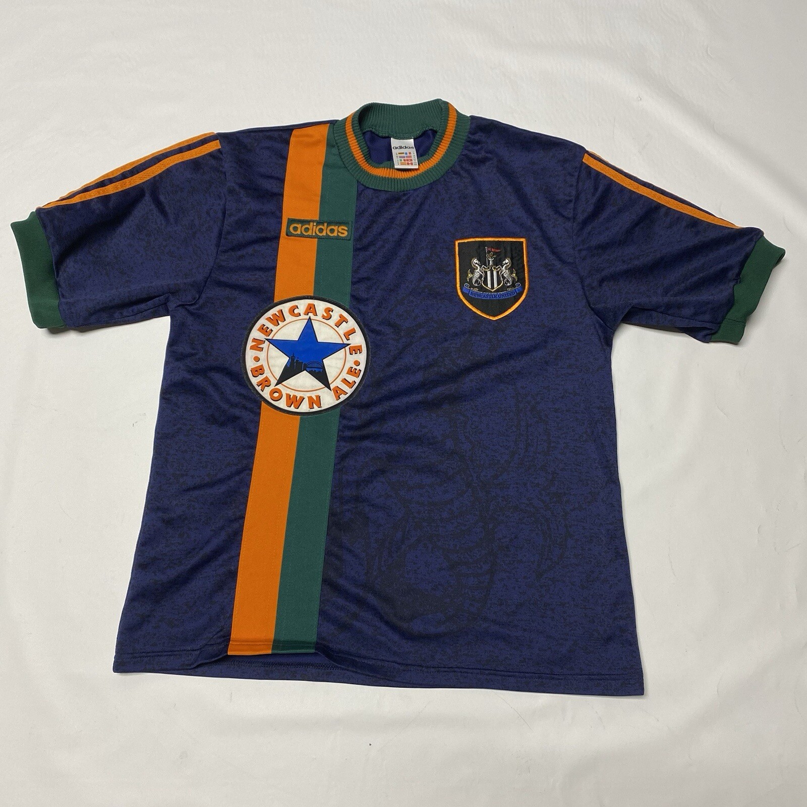VINTAGE NEWCASTLE UNITED 1997 1998 Away Football Adidas Jersey Medium Rare 90s