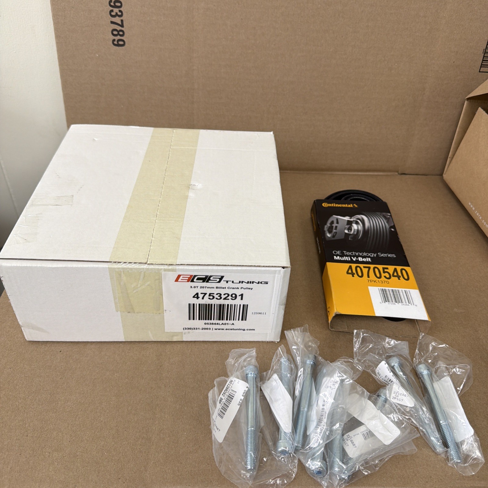 Ecs Tuning 3.0t 207mm Billet Crank Pulley