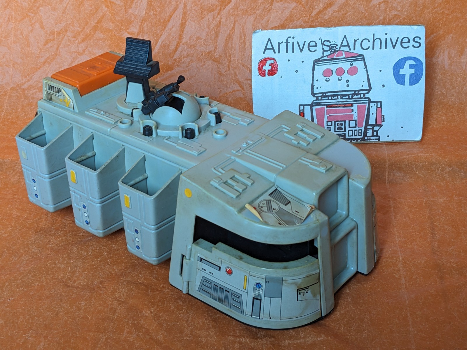 🟠⚫ Vintage Star Wars IMPERIAL CRUISER Kenner 1980 Sears ⚫🟠🟠⚫ Vintage Star Wars IMPERIAL CRUISER Kenner 1980 Sears âš«ðŸŸ