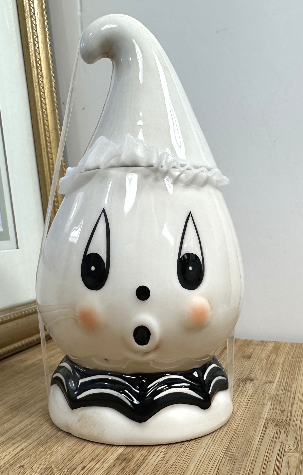 Johanna Parker Halloween GHOST Transpac vintage inspired Candy Jar 7 Johanna Parker Halloween GHOST Transpac vintage inspired Candy Jar 7