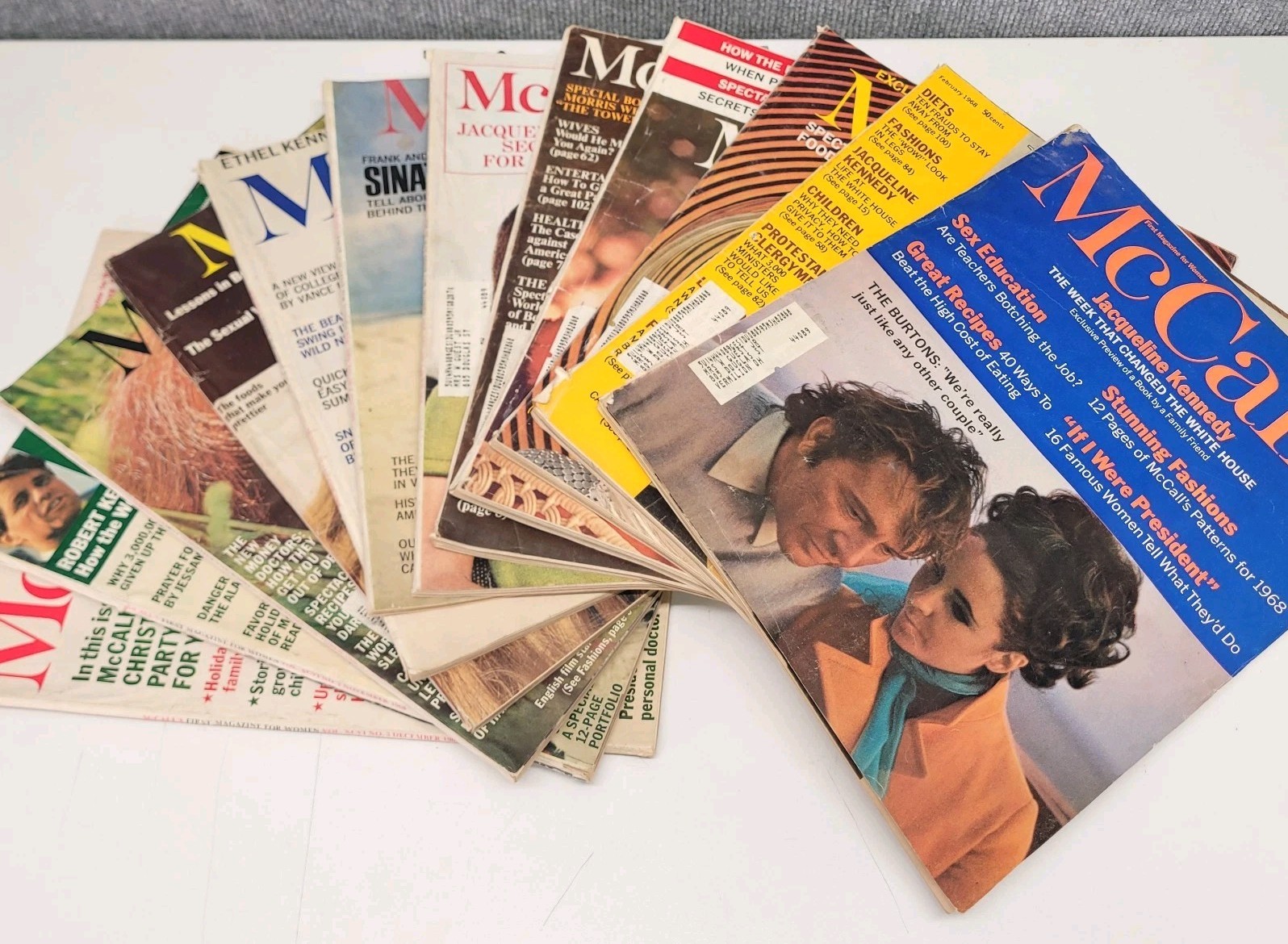 McCall\'s Magazine: Vintage 1968 Fashion & Lifestyle Issues Complete Set McCall\'s Magazine: Vintage 1968 Fashion & Lifestyle Issues Complete Set