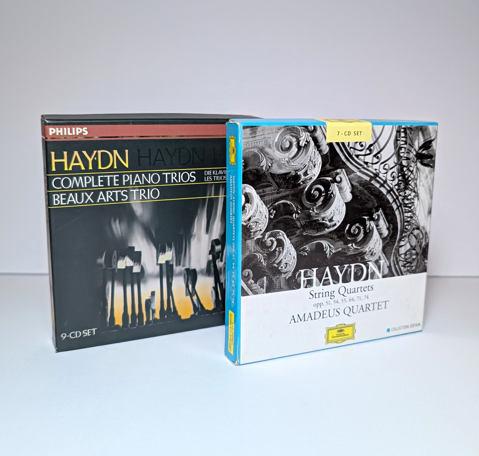 Haydn CD Box Sets - String Quartets Amadeus Quartet, Complete Piano Trios Beaux Haydn CD Box Sets - String Quartets Amadeus Quartet, Complete Piano Trios Beaux
