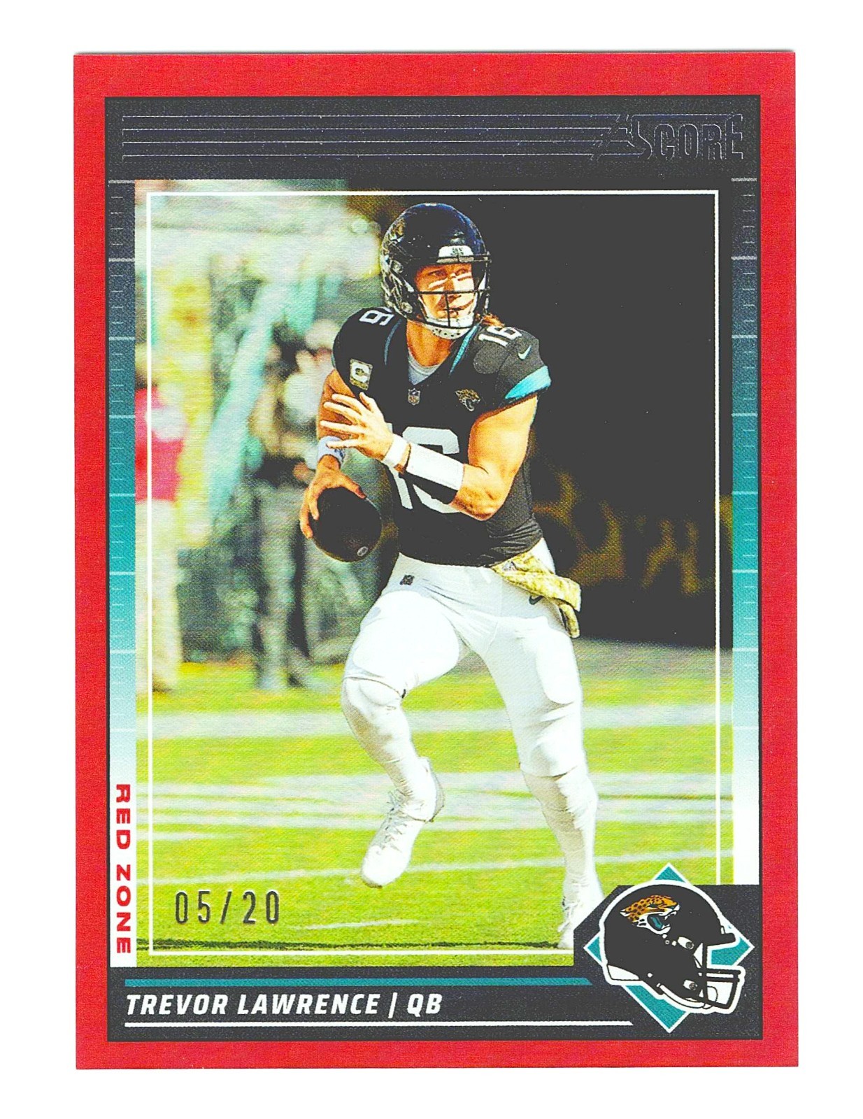 2024 Score - Trevor Lawrence #127 Red Zone 05/20 - Jaguars