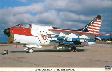 Hasegawa 1/48 LTV A-7D Corsair II Bicentennial USAF [09876] 13+ Collectors #59