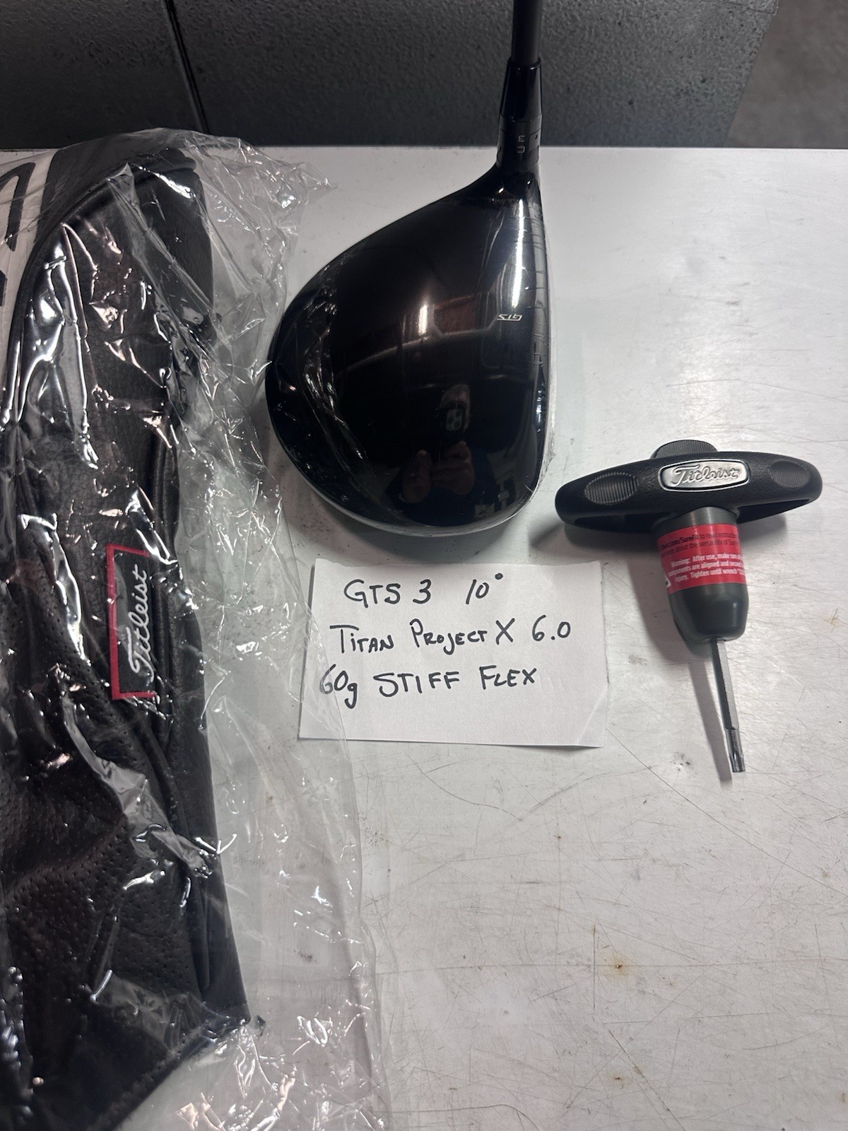 Titleist GTS 3 10° RH Driver Stiff Flex