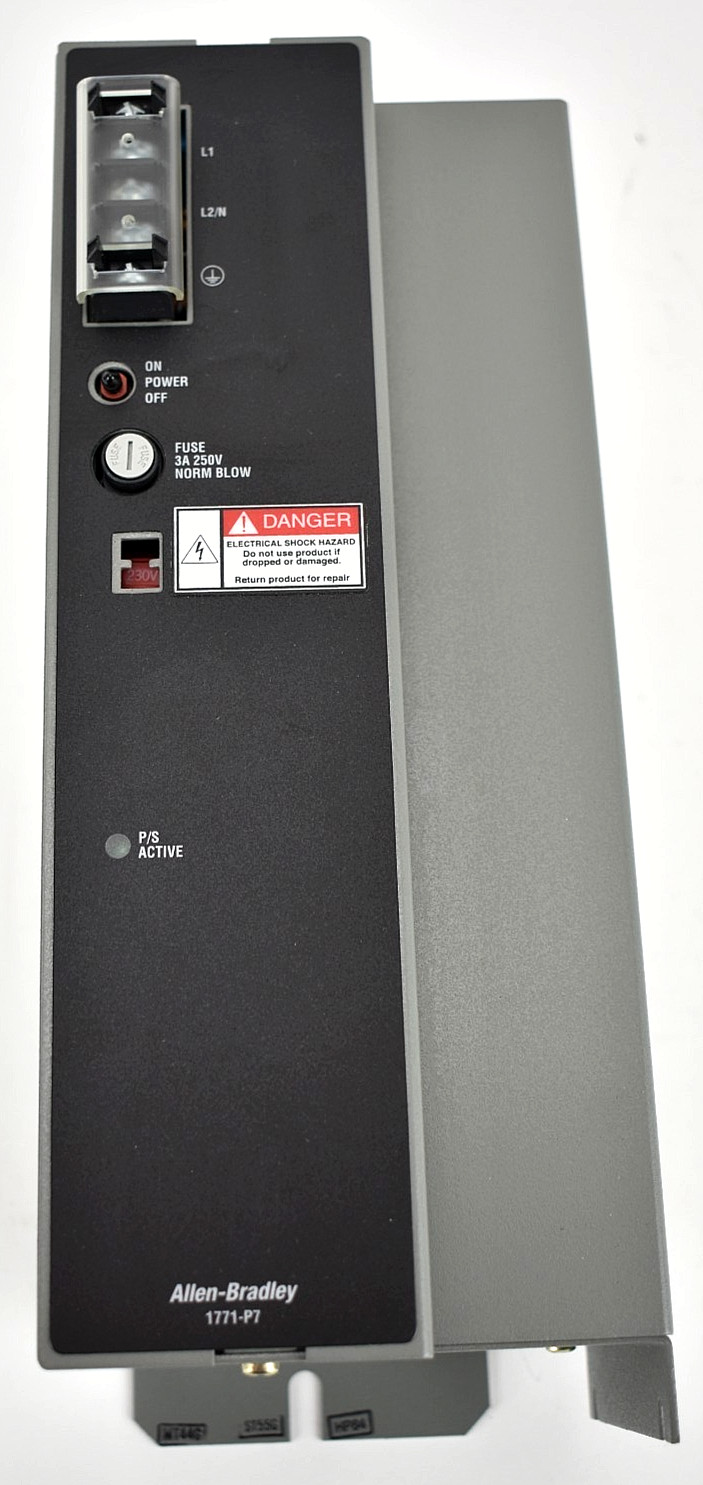 Allen-Bradley 1771-P7/D PLC-5 Power Supply Rev C01 120/220VAC 1771P7