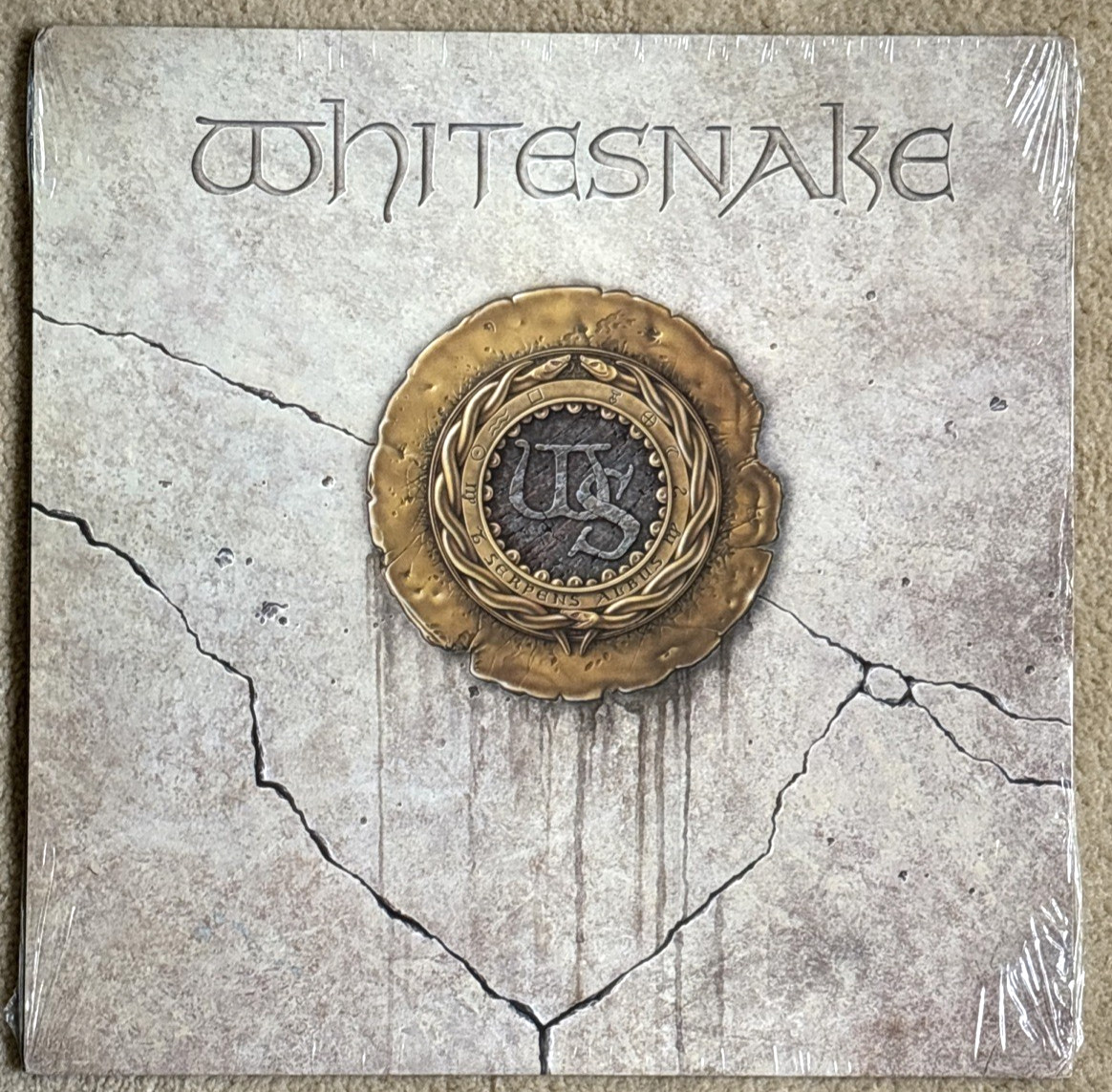 WHITESNAKE - Self-titled 1987 album. LP Record. FACTORY SEALED