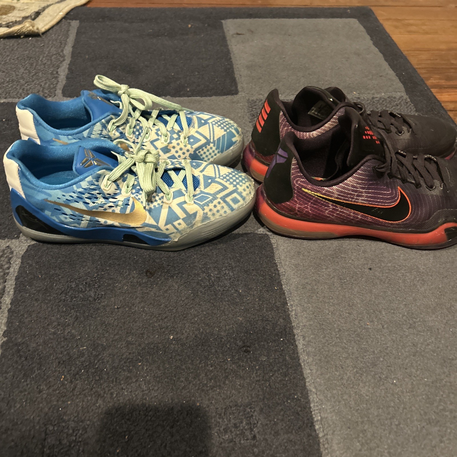 Nike Kobe Men\'s Shoes- Bundle For 2 Pairs- Very Rare READ DISCRIPTION 
