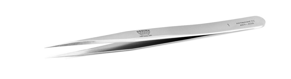 Regine Switzerland 1 Antimagnetic Anti-Acid Precision Tweezers 120mm
