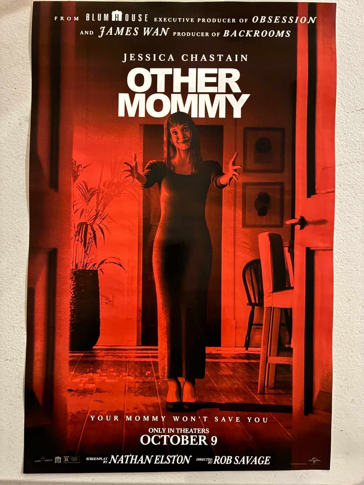 Other Mommy (2026) 11x17 Movie Mini-Poster - Blumhouse Horror Jessica Chastain
