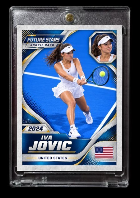 2024 Iva Jovic Future Stars Tennis Rookie Card #FS-IJ USA - Limited Edition