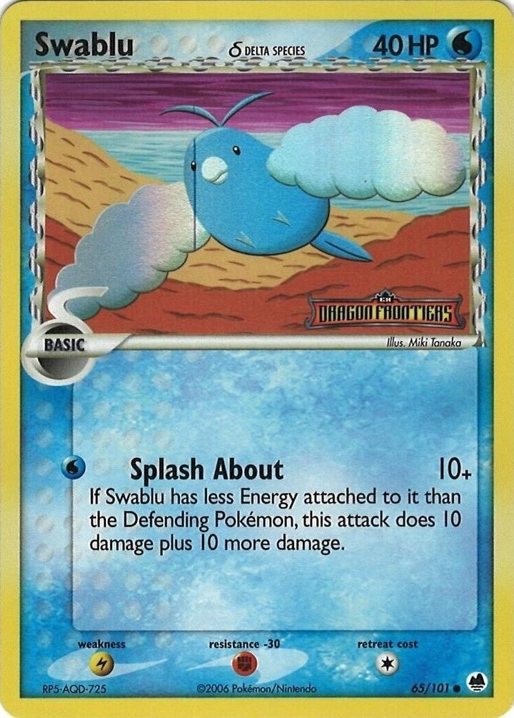 Swablu (Delta Species) Reverse Holofoil [DF - 65/101]DM