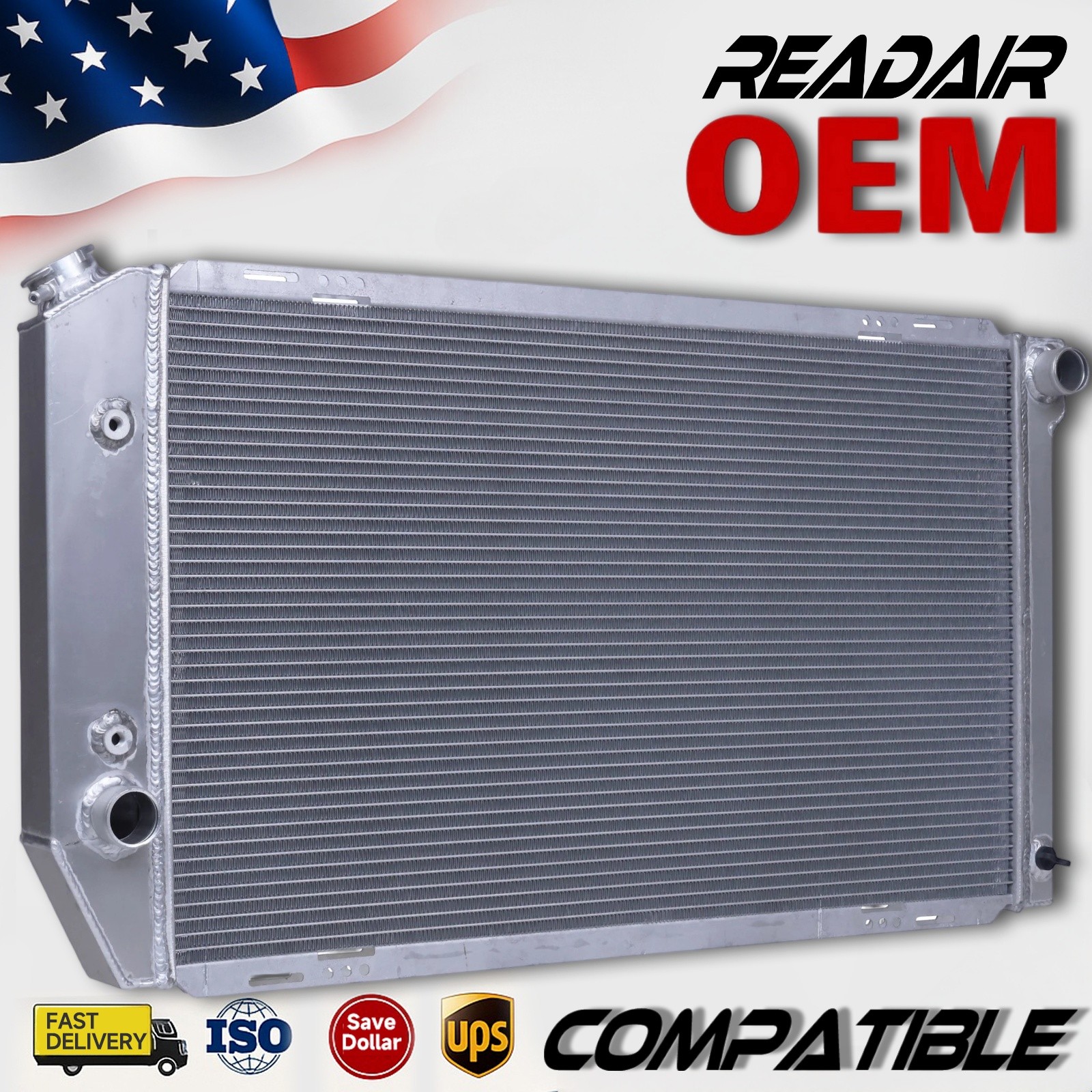 Radiator For Lincoln Continental 1974-79 Lincoln Mark 1978-79 V8 400 D8AH8005CA