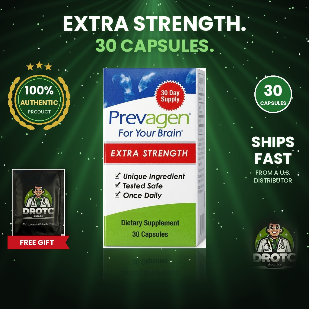 Prevagen ~ Extra Strength ~ 20mg ~ 30 Caps Sealed ~ EXP 2028