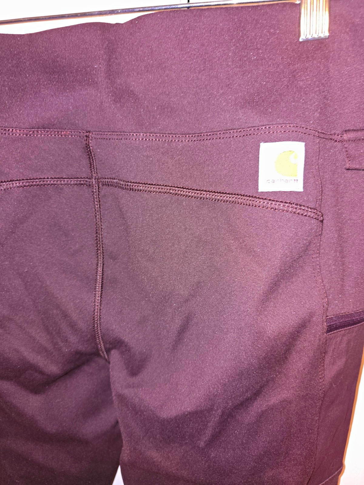 Carhartt Force Women’s Brown Utility Pocket Leggings S 30\ Carhartt Force Women’s Brown Utility Pocket Leggings S 30\