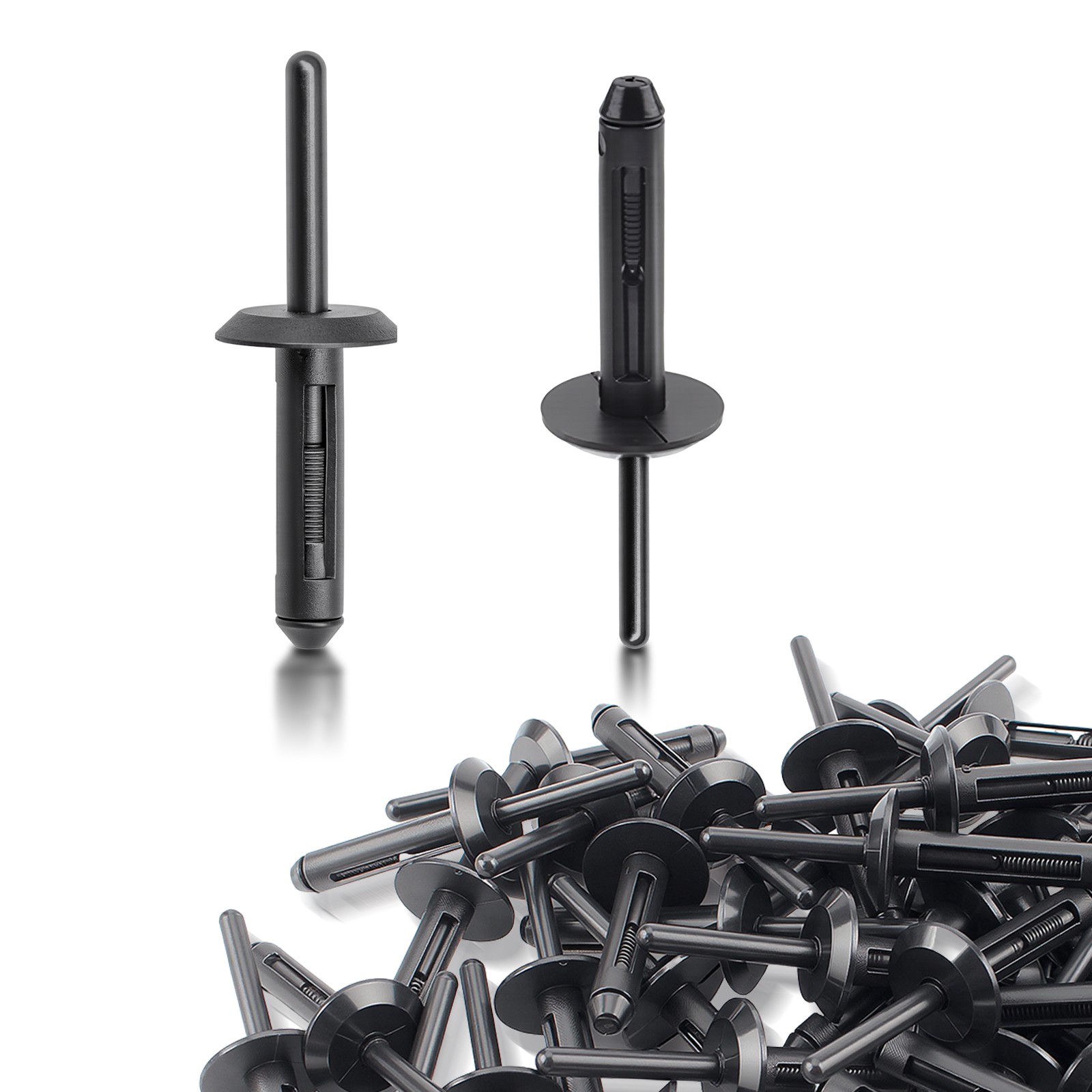 50pcs Fender Flare & Fender Liner Body Blind Rivets for Jeep Chrylser Dodge