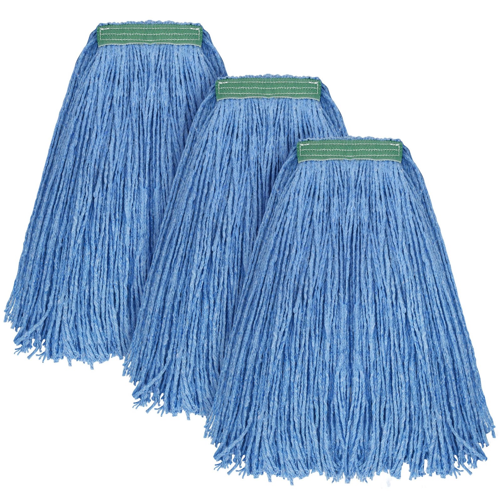 3 Pack Mop Head Replacement Cleaning Heavy Duty Mop Head Commercial Replacement 3 Pack Mop Head Replacement Cleaning Heavy Duty Mop Head Commercial Replacement