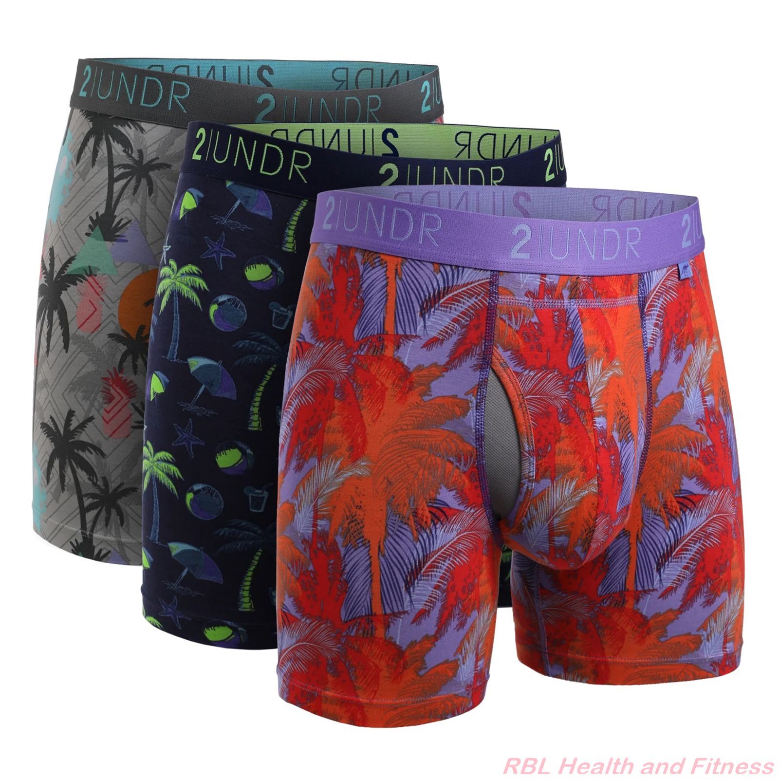 Three-Pack 2UNDR Swing Shift Performance 6\