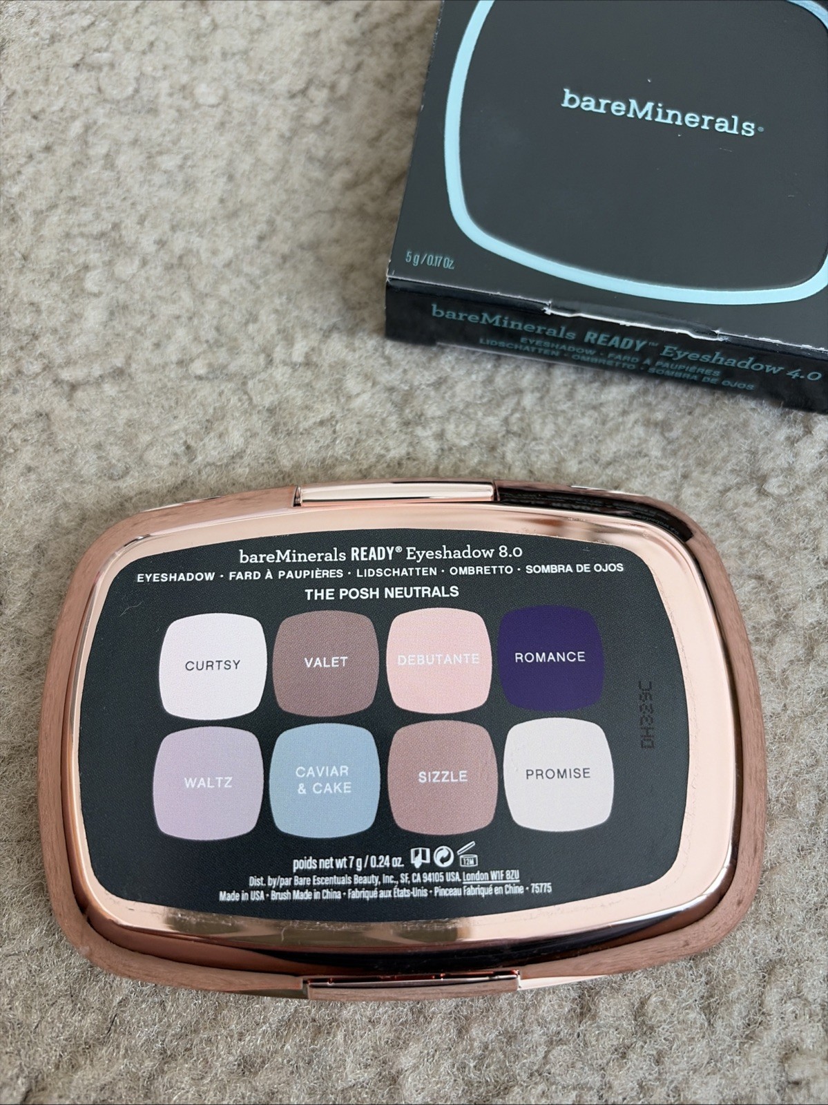 BareMinerals Ready Eyeshadow 8.0 The Posh Neutrals - Brand New Full Size
