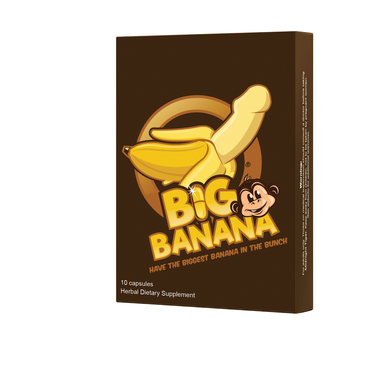 Big Banana White, Natural Male Enhancement Supplement - 10 pill