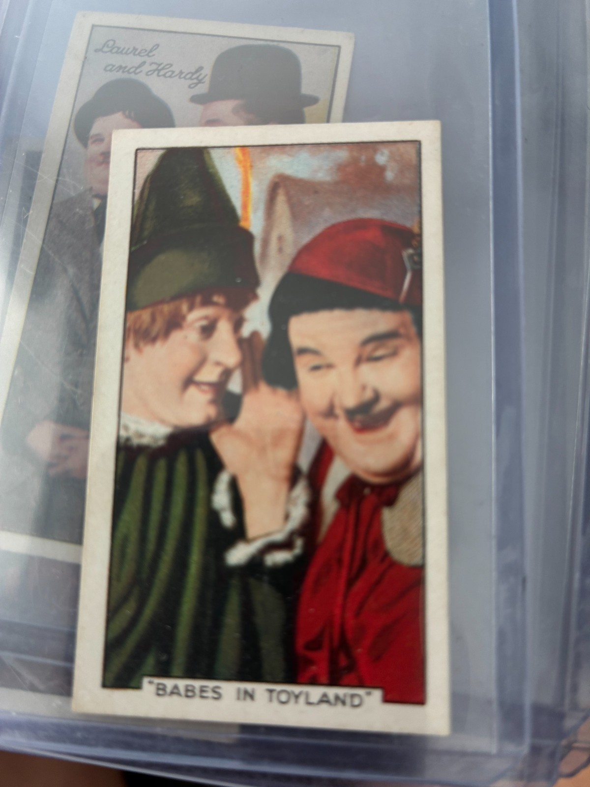 1935 Carreras Famous Film Stars Laurel and Hardy EX/MT $49 plus postage