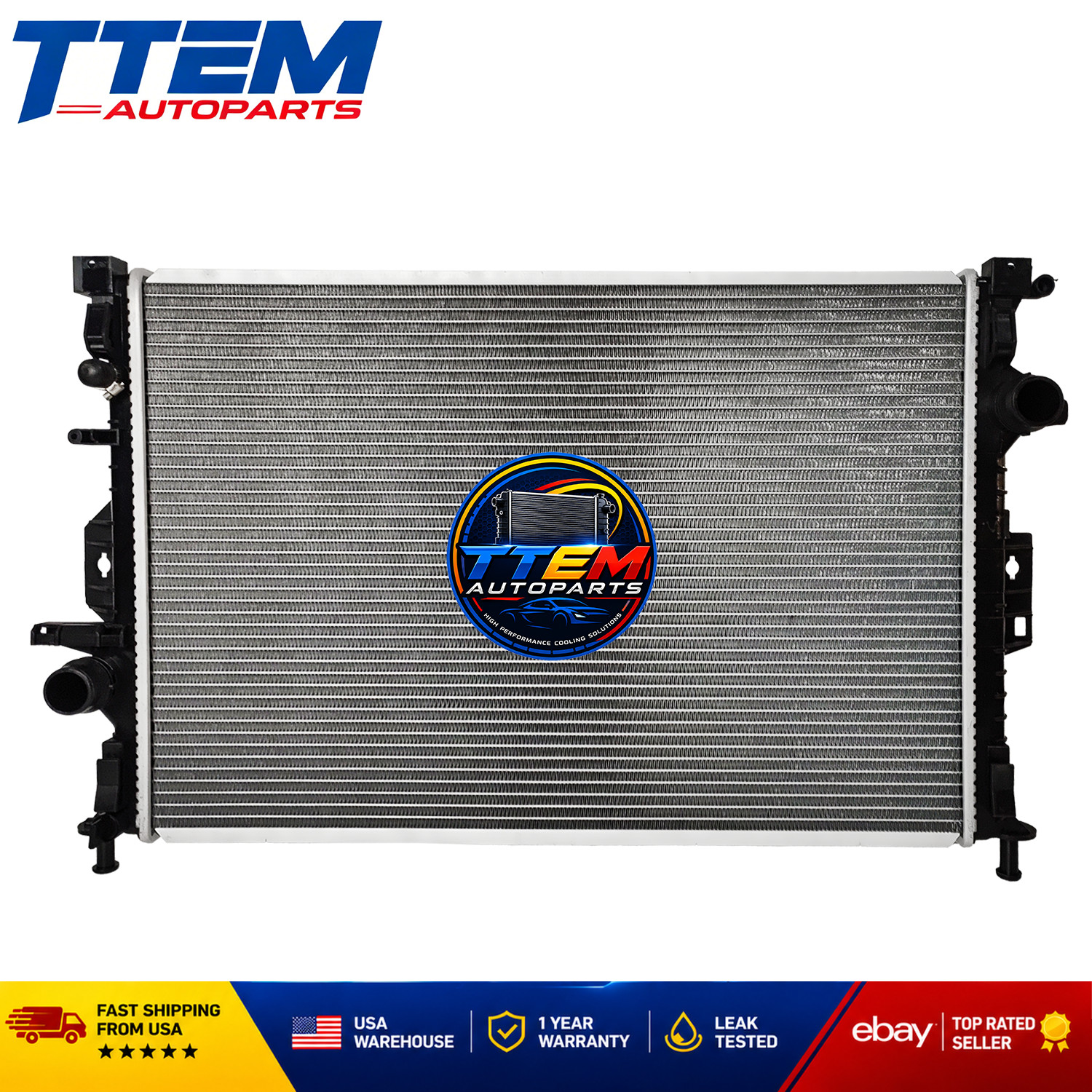 For 2008-2010 Volvo V70 / 2012-2017 XC60 / 2008-2016 XC70 Radiator 13315