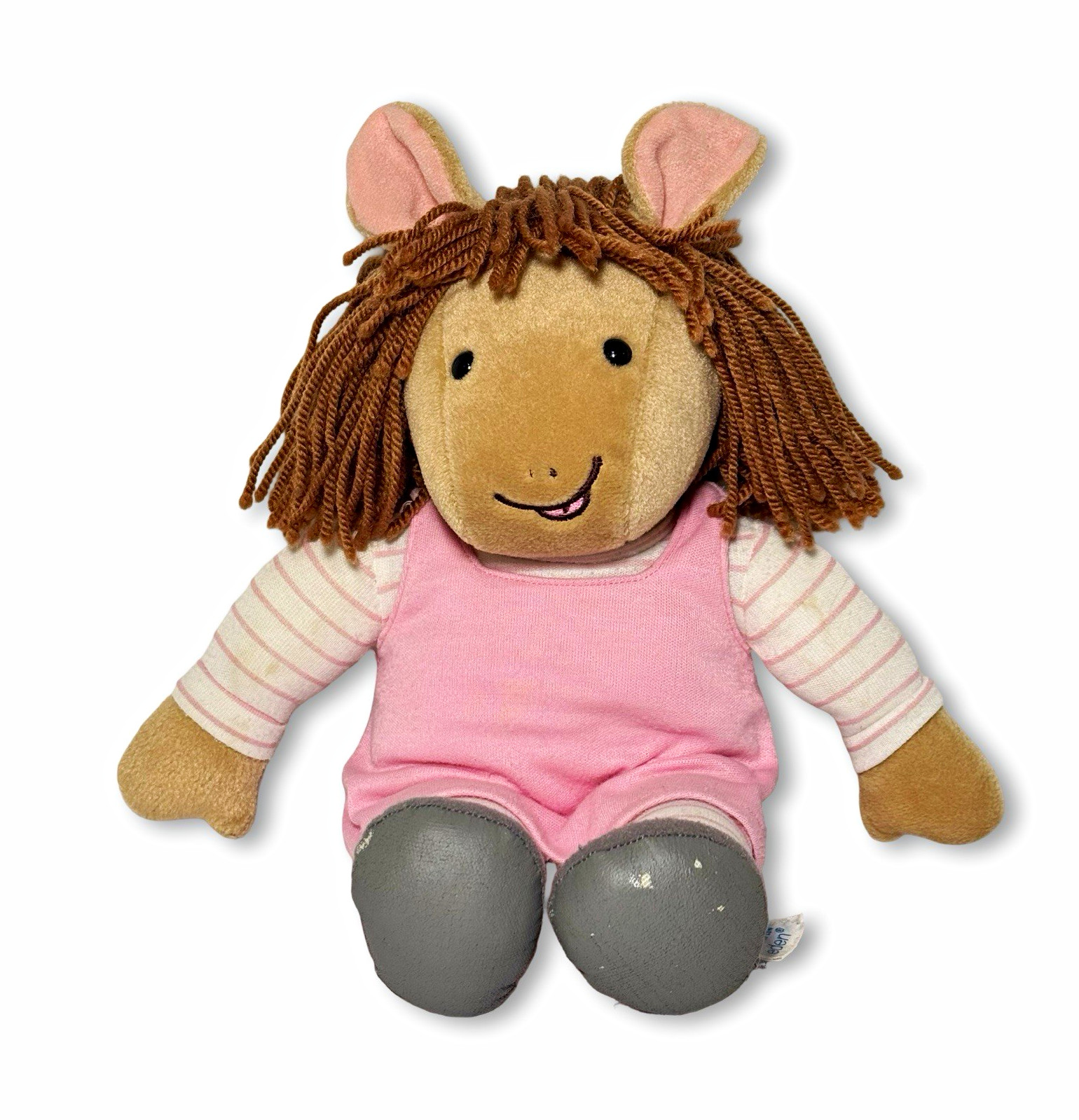 Vintage 1994 Eden Arthur DW Plush Doll Marc Brown PBS Cartoon Stuffed Toy 14\