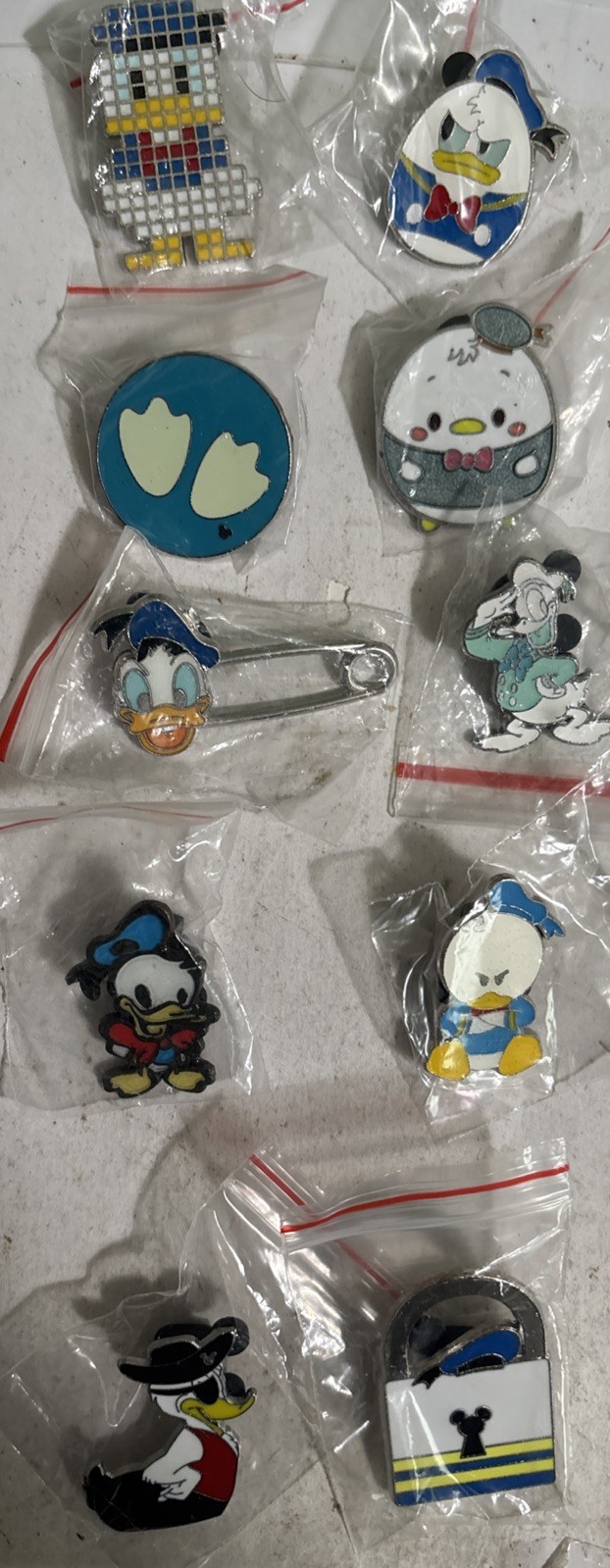 Disney Donald Duck Only Pins lot of 10