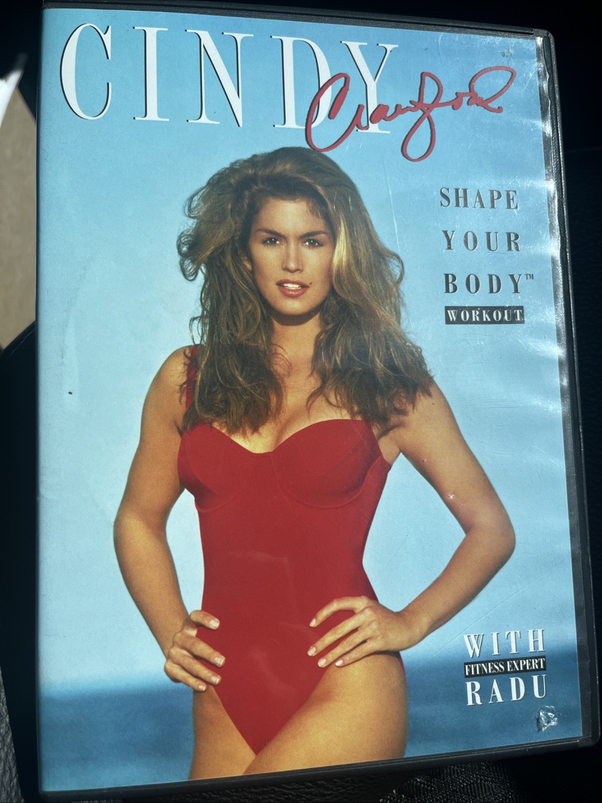 Cindy Crawford Shape Your Body Workout Exercise Fitness DVD RARE & OOP 