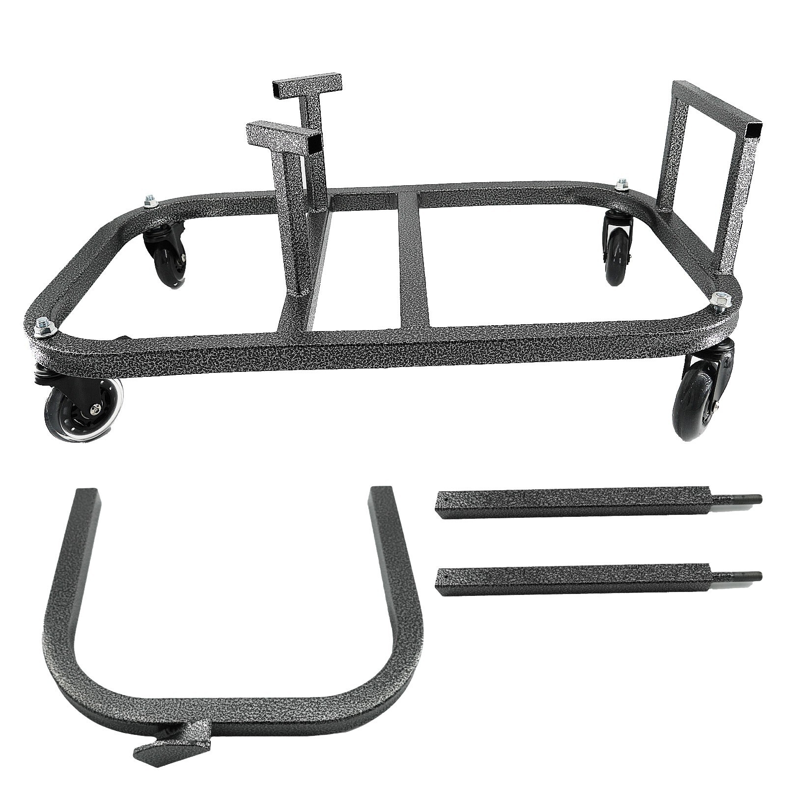 B Series B16 B18 B20 Engine Cradle Stand Cart Quick Block Handle Bars Casters
