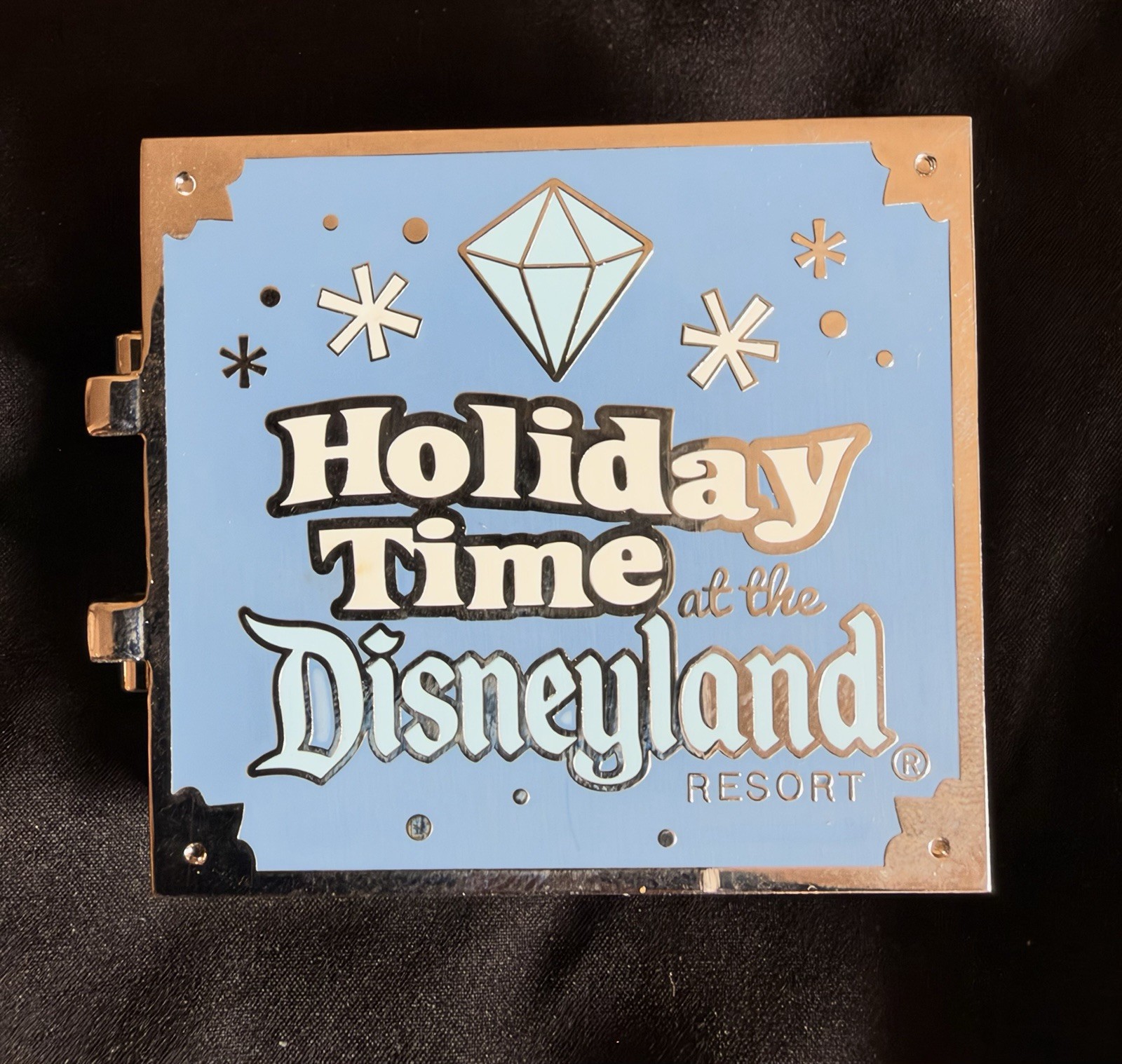 Walt Disney Holiday Time at Disneyland Resort 60th Tour Guide Pin