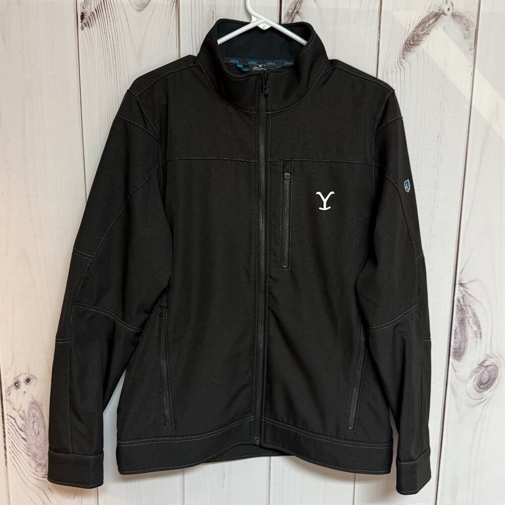 KÜHL Impakt Softshell Jacket – Gotham (Dark Gray/Matte Black) – M – Yellowstone