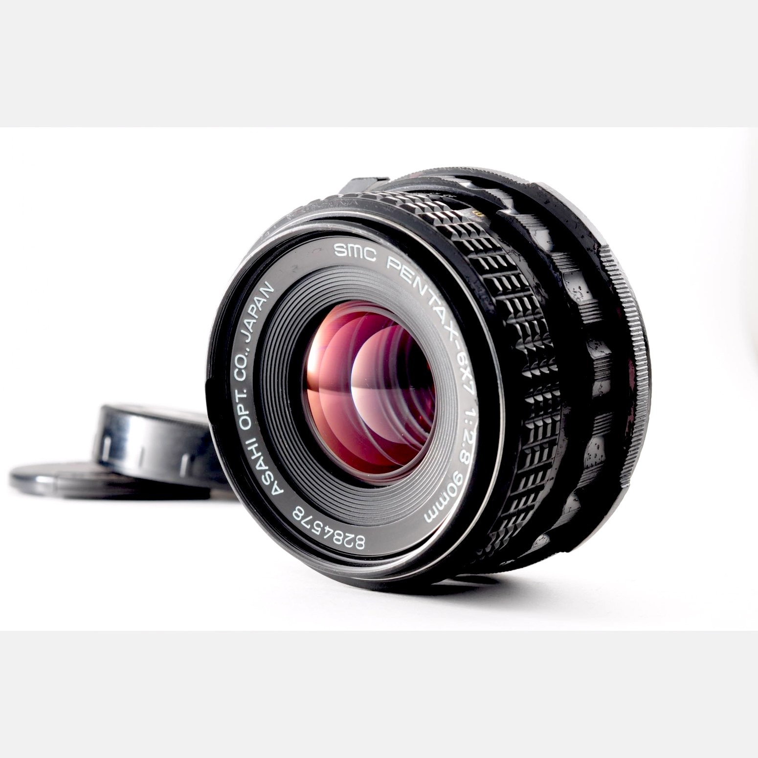 *Exc+5* SMC Pentax 6x7 90mm f/2.8 Standard Lens + Cap For 6x7 67 67II From Japan