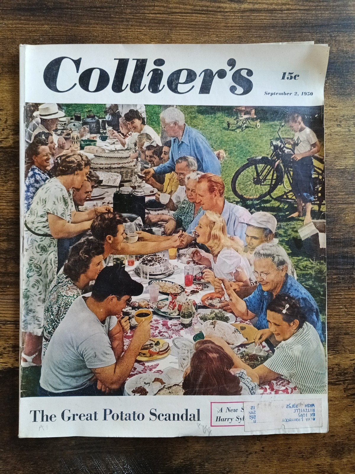 Vintage Collier\'s Magazine Sept 2 1950 - \