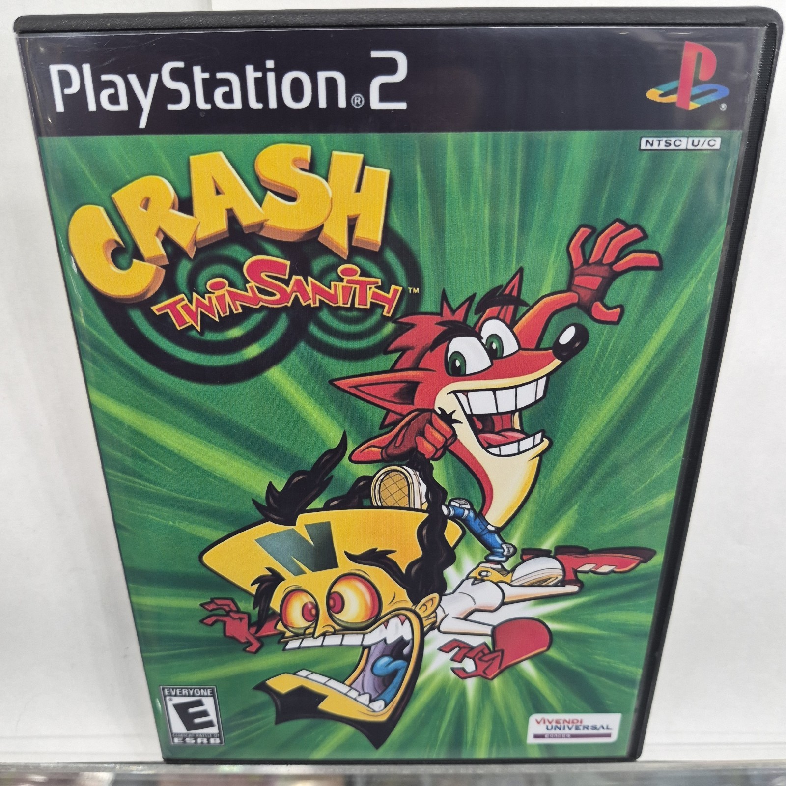 Crash Twinsanity (Sony PlayStation 2, 2004) With New Cover Crash Twinsanity (Sony PlayStation 2, 2004) With New Cover